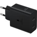 Samsung 50W Duo USB-C Charger EP-T5020XBEGEU - Black