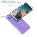 Samsung Galaxy A05 Stylish Glitter Series TPU-deksel - Gjennomsiktig Lilla