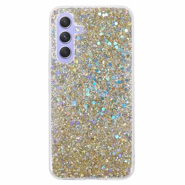 Samsung Galaxy A05s Glitter Flakes TPU-deksel