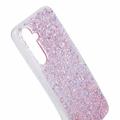 Samsung Galaxy A05s Glitter Flakes TPU-deksel - Rosa