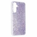 Samsung Galaxy A05s Glitter Flakes TPU-deksel - Lilla