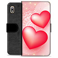 Samsung Galaxy A10 Premium Lommebok-deksel - Love