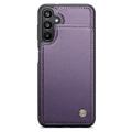 Samsung Galaxy A15 Caseme C22-etui RFID-kortlommebok - lilla