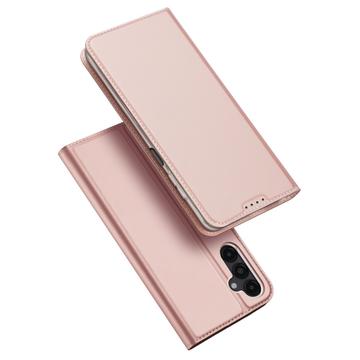 Samsung Galaxy A15 Dux Ducis Skin Pro Flip-deksel - Rosa