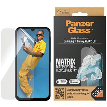 Samsung Galaxy A15 PanzerGlass Matrix D3O UWF skjermbeskytter m. AlignerKit - Klar