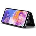 Samsung Galaxy A23/A23 5G Caseme C22 etui RFID-kortlommebok - Svart