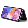 Samsung Galaxy A23/A23 5G Caseme C22-etui RFID-kortlommebok - Lilla