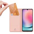 Samsung Galaxy A25 Dux Ducis Skin Pro Flip-deksel - Rosa