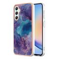 Samsung Galaxy A25 Marble Pattern Electroplated IMD TPU-deksel