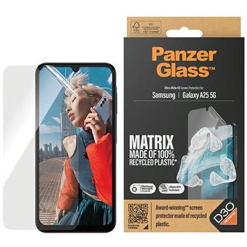 Samsung Galaxy A25 PanzerGlass Matrix D3O UWF skjermbeskytter m. AlignerKit - Klar