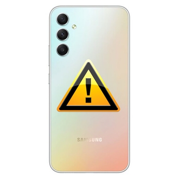 Utskifting av Samsung Galaxy A34 5G Bakdeksel - Sølv