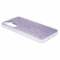 Samsung Galaxy A34 5G Glitter Flakes TPU-deksel - Lilla