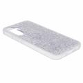 Samsung Galaxy A34 5G Glitter Flakes TPU-deksel - Sølv