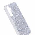 Samsung Galaxy A34 5G Glitter Flakes TPU-deksel - Sølv