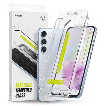 Samsung Galaxy A35 Ringke Easy Slide Beskyttelsesglass - 2 stk.