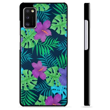 Samsung Galaxy A41 Beskyttelsesdeksel - Tropiske Blomster