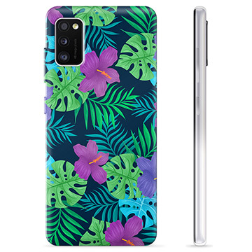 Samsung Galaxy A41 TPU-deksel - Tropiske Blomster