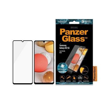 Samsung Galaxy A42 5G PanzerGlass AntiBacterial Skjermbeskytter Panzerglass - Dekselvennlig - Svart Kant