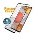 Samsung Galaxy A42 5G PanzerGlass AntiBacterial Skjermbeskytter Panzerglass - Dekselvennlig - Svart Kant