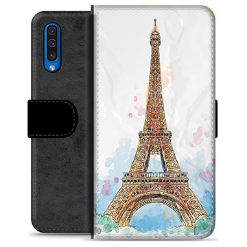 Samsung Galaxy A50 Premium Lommebok-deksel - Paris