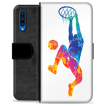 Samsung Galaxy A50 Premium Lommebok-deksel - Slam Dunk