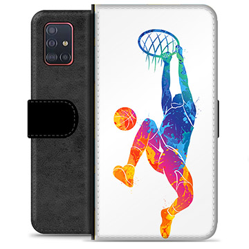 Samsung Galaxy A51 Premium Lommebok-deksel - Slam Dunk