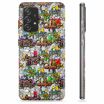 Samsung Galaxy A52 5G, Galaxy A52s TPU-deksel - Graffiti