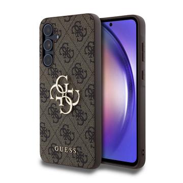 Samsung Galaxy A55 Guess 4G Big Metal Logo Hybrid-deksel - Brun