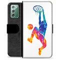 Samsung Galaxy Note20 Premium Lommebok-deksel - Slam Dunk