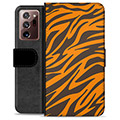 Samsung Galaxy Note20 Ultra Premium Lommebok-deksel - Tiger