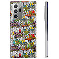 Samsung Galaxy Note20 Ultra TPU-deksel - Graffiti