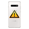 Utskifting av Samsung Galaxy S10+ Bakdeksel - Keramikk Hvit