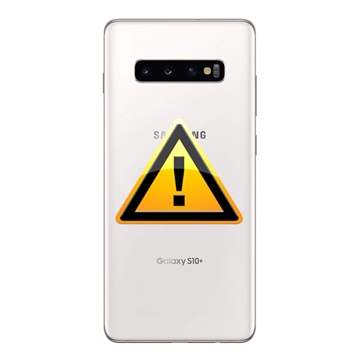 Utskifting av Samsung Galaxy S10+ Bakdeksel - Keramikk Hvit