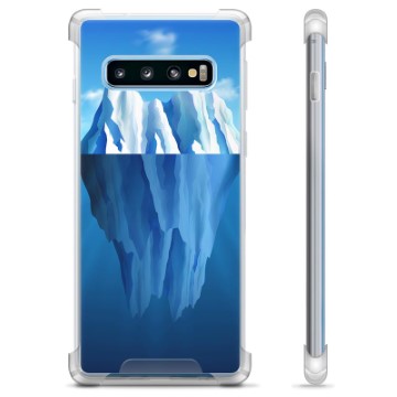 Samsung Galaxy S10 Hybrid-deksel - Isfjell