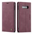 Samsung Galaxy S10e Caseme 013 Series Lommebok-deksel - Rød