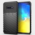 Samsung Galaxy S10e Thunder Series TPU-deksel - Svart