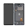 Samsung Galaxy S20 FE 5G Frontdeksel & LCD-skjerm GH82-24214A - Cloud Navy