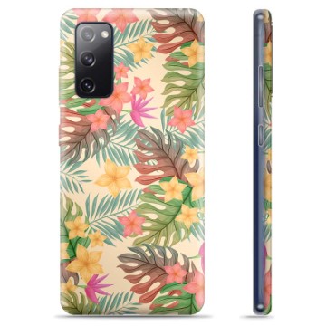 Samsung Galaxy S20 FE TPU-deksel - Rosa Blomster