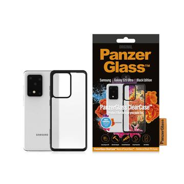 Samsung Galaxy S20 Ultra PanzerGlass ClearCase Antibakteriell Deksel - Svart / Klar