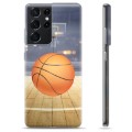 Samsung Galaxy S21 Ultra 5G TPU-deksel - Basketball