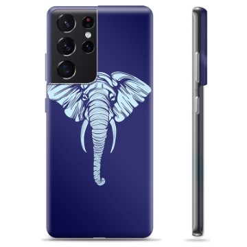 Samsung Galaxy S21 Ultra 5G TPU-deksel - Elefant