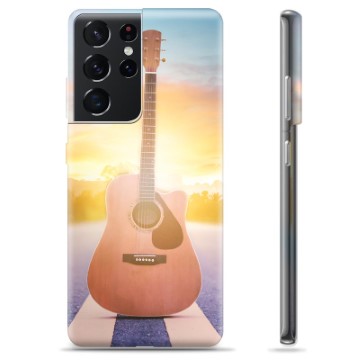 Samsung Galaxy S21 Ultra 5G TPU-deksel - Gitar