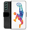 Samsung Galaxy S22+ 5G Premium Lommebok-deksel - Slam Dunk