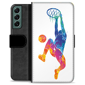 Samsung Galaxy S22+ 5G Premium Lommebok-deksel - Slam Dunk