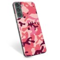 Samsung Galaxy S22+ 5G TPU-deksel - Rosa Kamuflasje