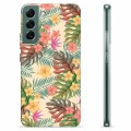 Samsung Galaxy S22+ 5G TPU-deksel - Rosa Blomster