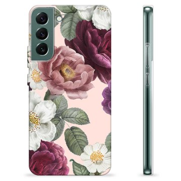 Samsung Galaxy S22+ 5G TPU-deksel - Romantiske Blomster