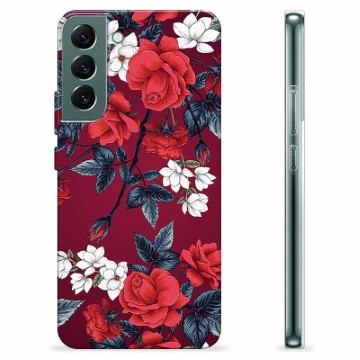 Samsung Galaxy S22+ 5G TPU-deksel - Vintage Blomster