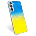 Samsung Galaxy S22 5G TPU-deksel Ukrainsk flagg - Tofarget