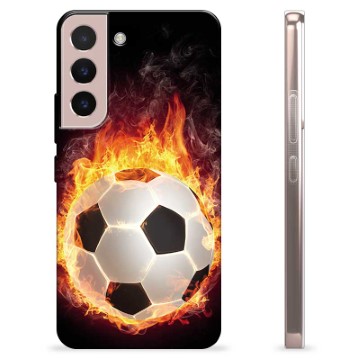 Samsung Galaxy S22 5G TPU-deksel - Fotballflamme